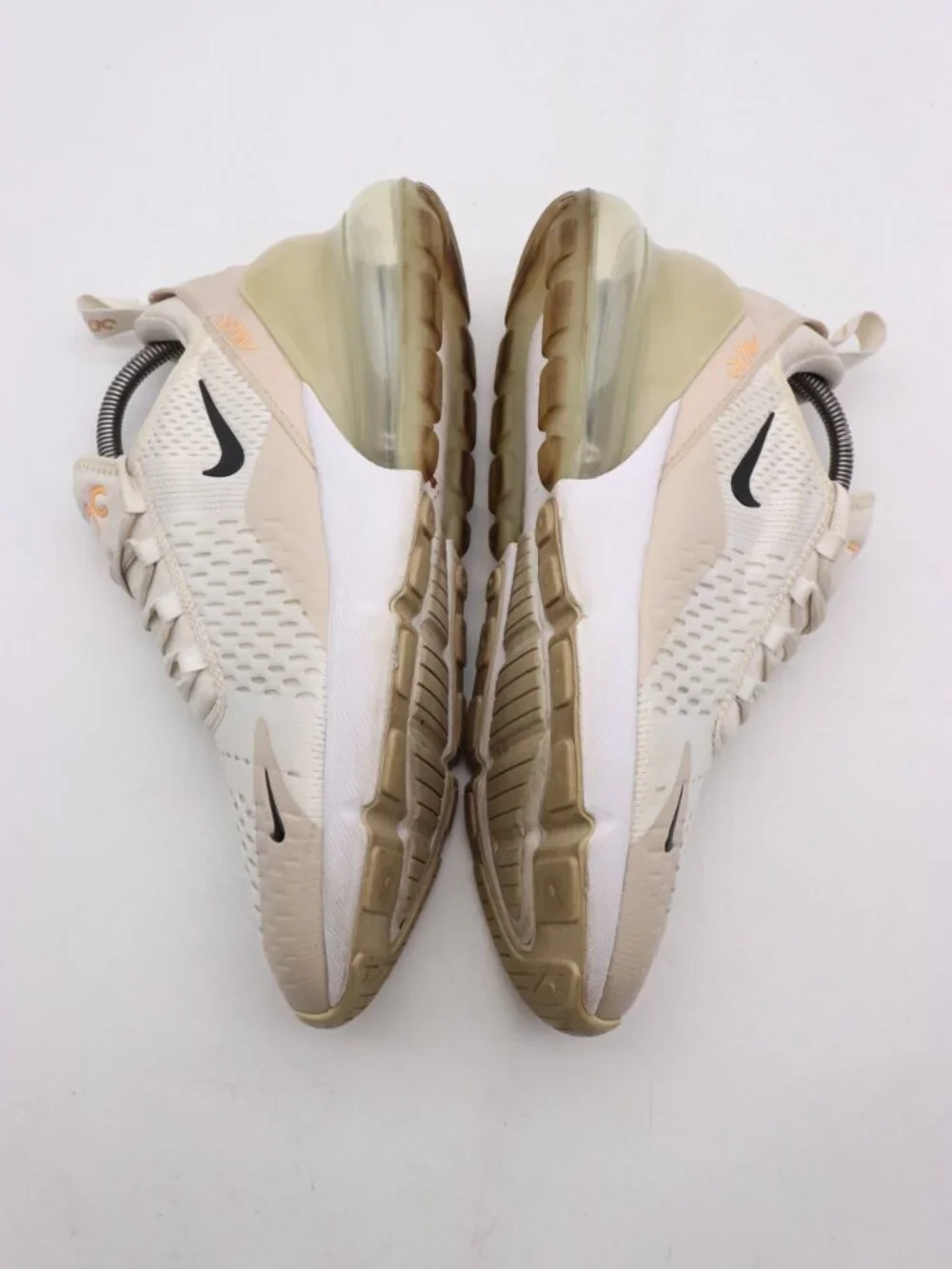 Nike Air Max 270 Shoes Women's 9.5 Desert Sand Tan Cushioned Sneakers DH3050-100